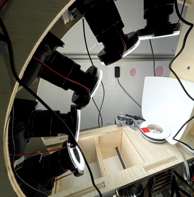 An image of the capture device used to import mushroom captures into Unreal Engine.